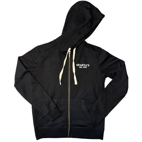 Black Full-Zip Hoodie